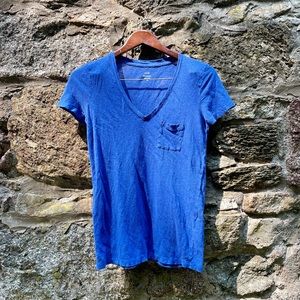 J. Crew Linen Tshirt Size XS